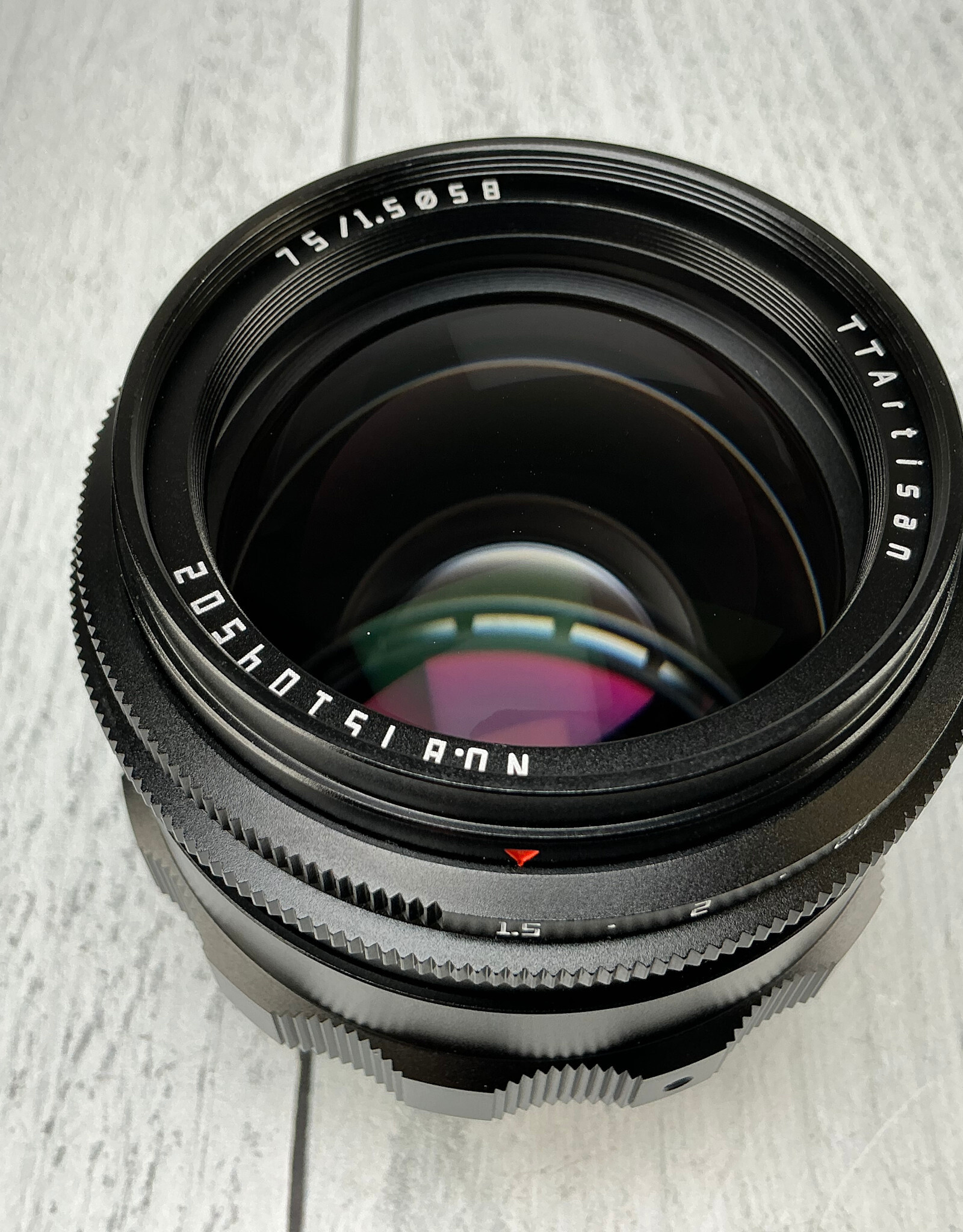 ttartisan TTartisan 75mm f1.5 Lens for M42 Mount in Box Used EX