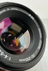 NIKON Sigma UC-II 70-210mm 4-5.6 Lens for Nikon AF Used Fair
