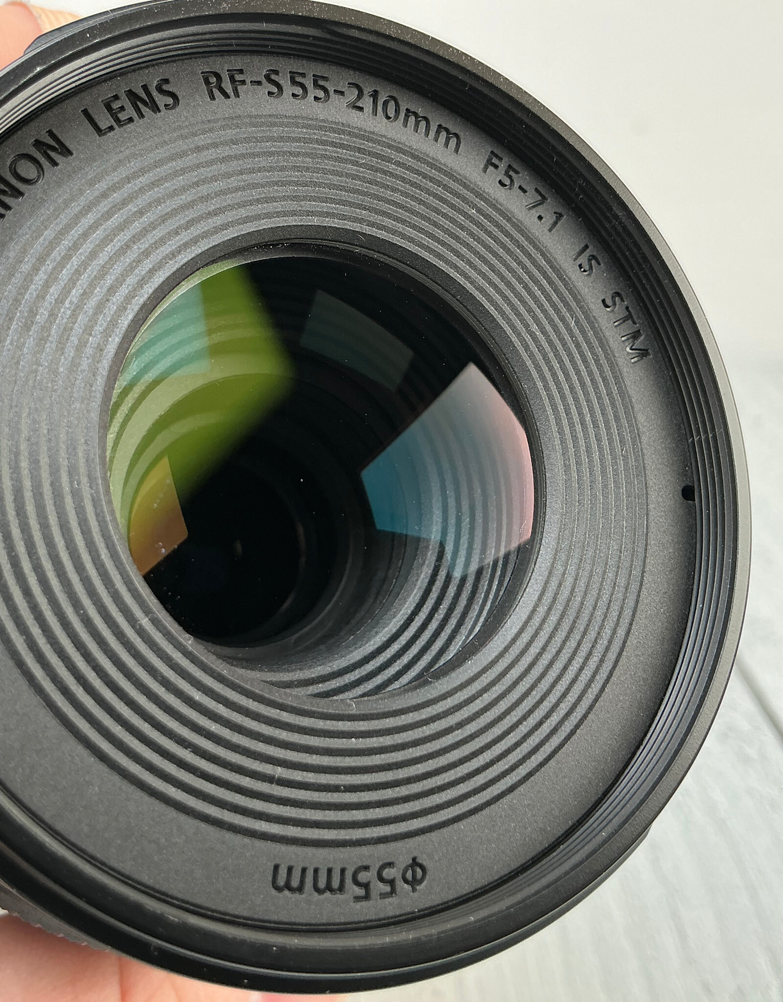 CANON Canon RF-S 55-210mm F5-7.1 STM Lens Used Good