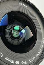 CANON Canon EF-S 10-18mm f4.5-5.6 IS STM Lens Used Good