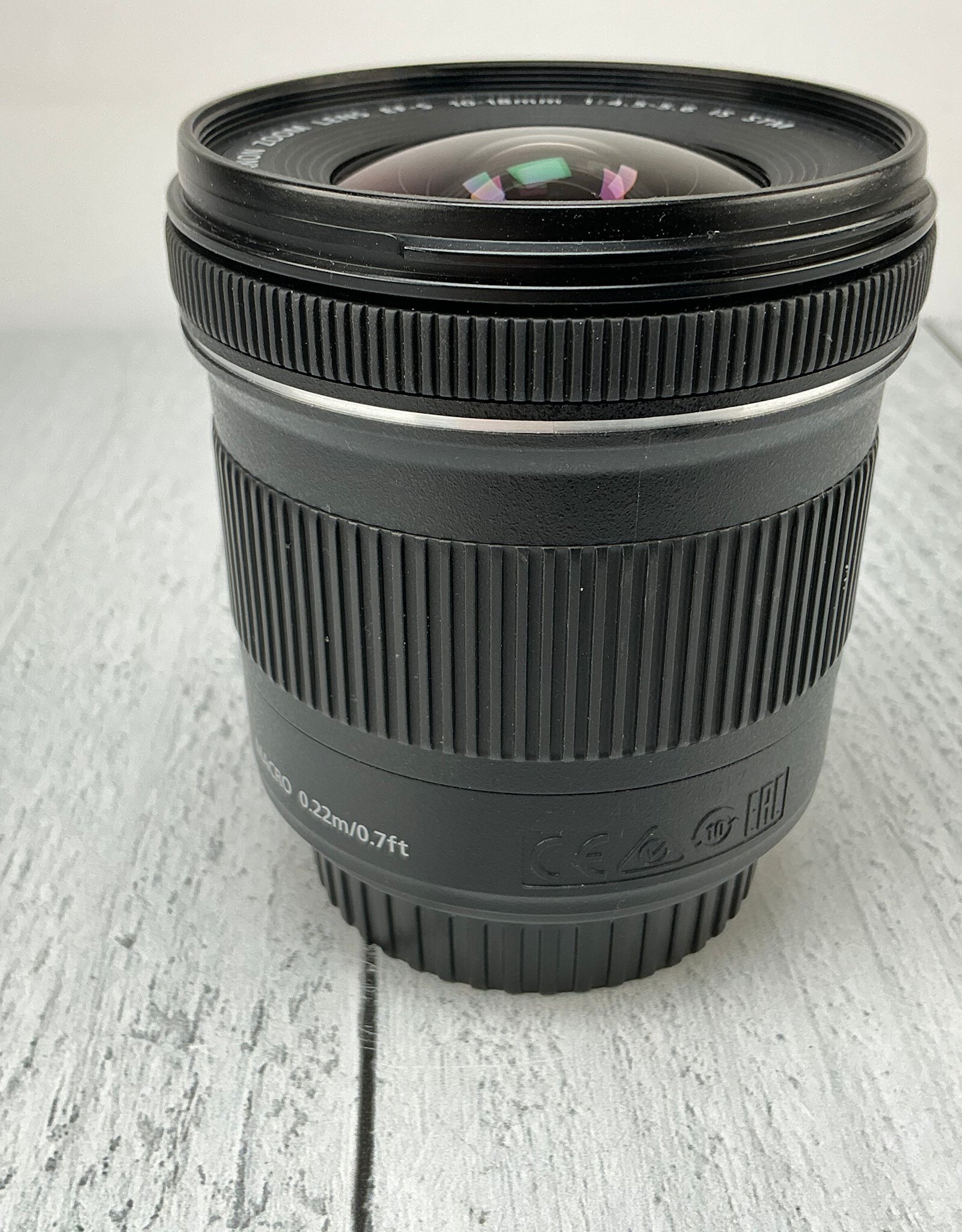 CANON Canon EF-S 10-18mm f4.5-5.6 IS STM Lens Used Good