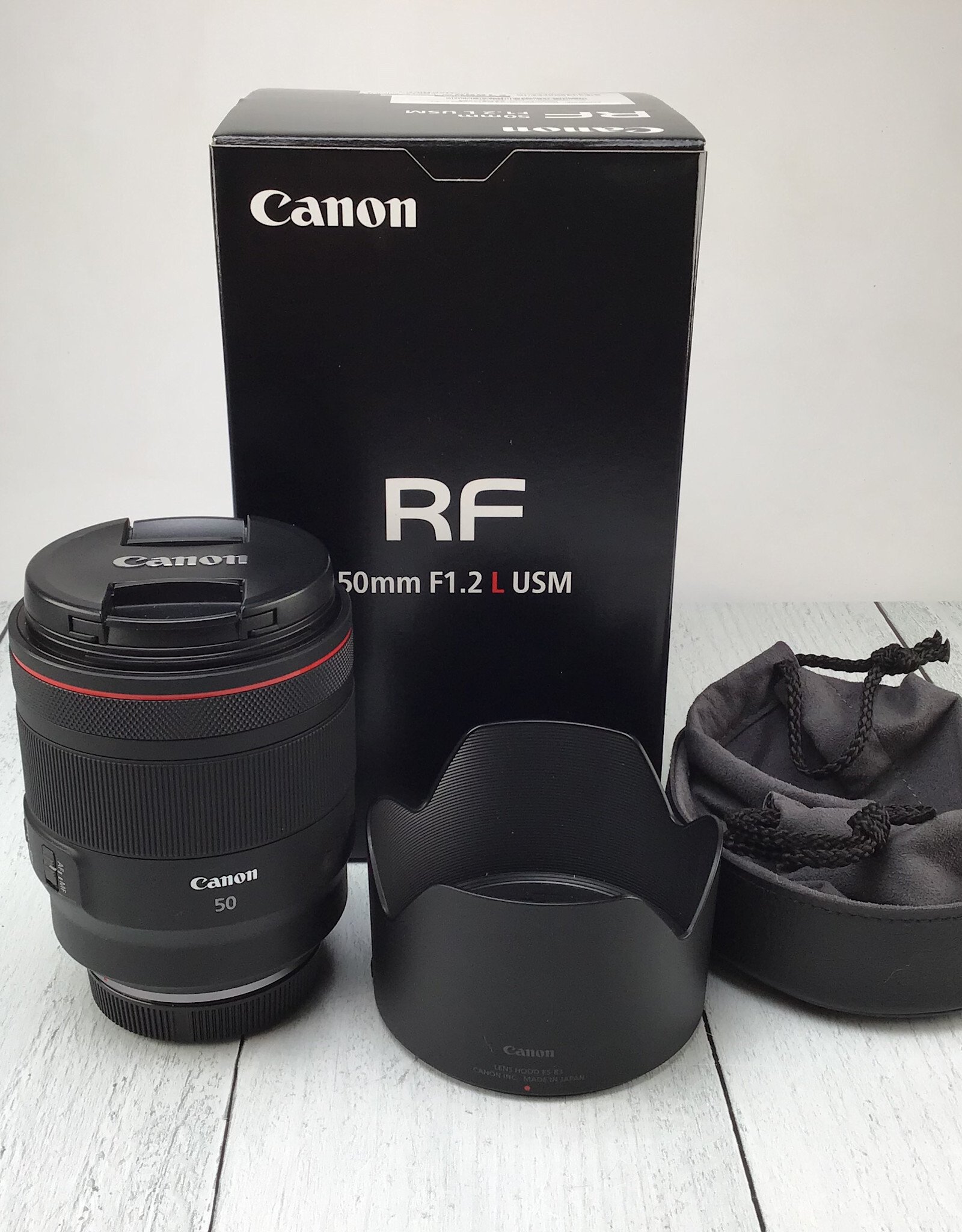 CANON Canon RF 50mm f1.2 L USM Lens in Box Used EX