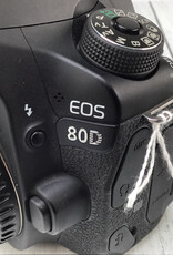 CANON Canon EOS 80D Camera Body No Charger Used Good