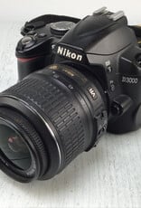 NIKON Nikon D3000 Camera w/ 18-55mm VR Used Fair