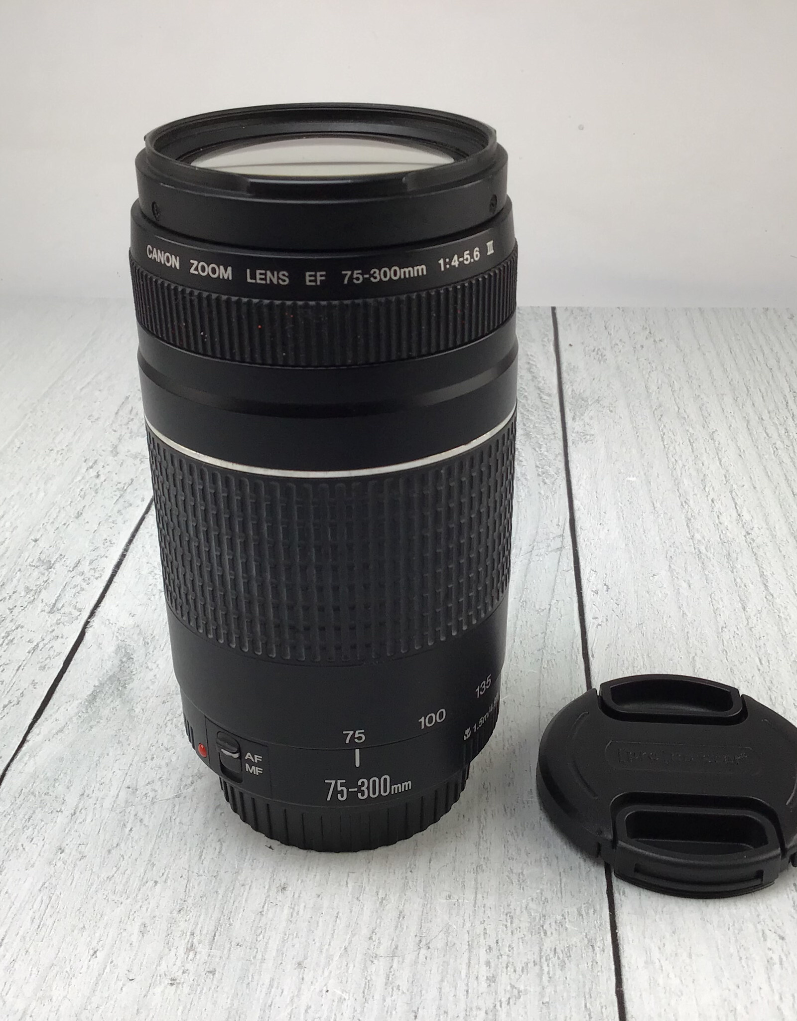 CANON Canon EF 75-300mm f4-5.6 III Lens Used Fair