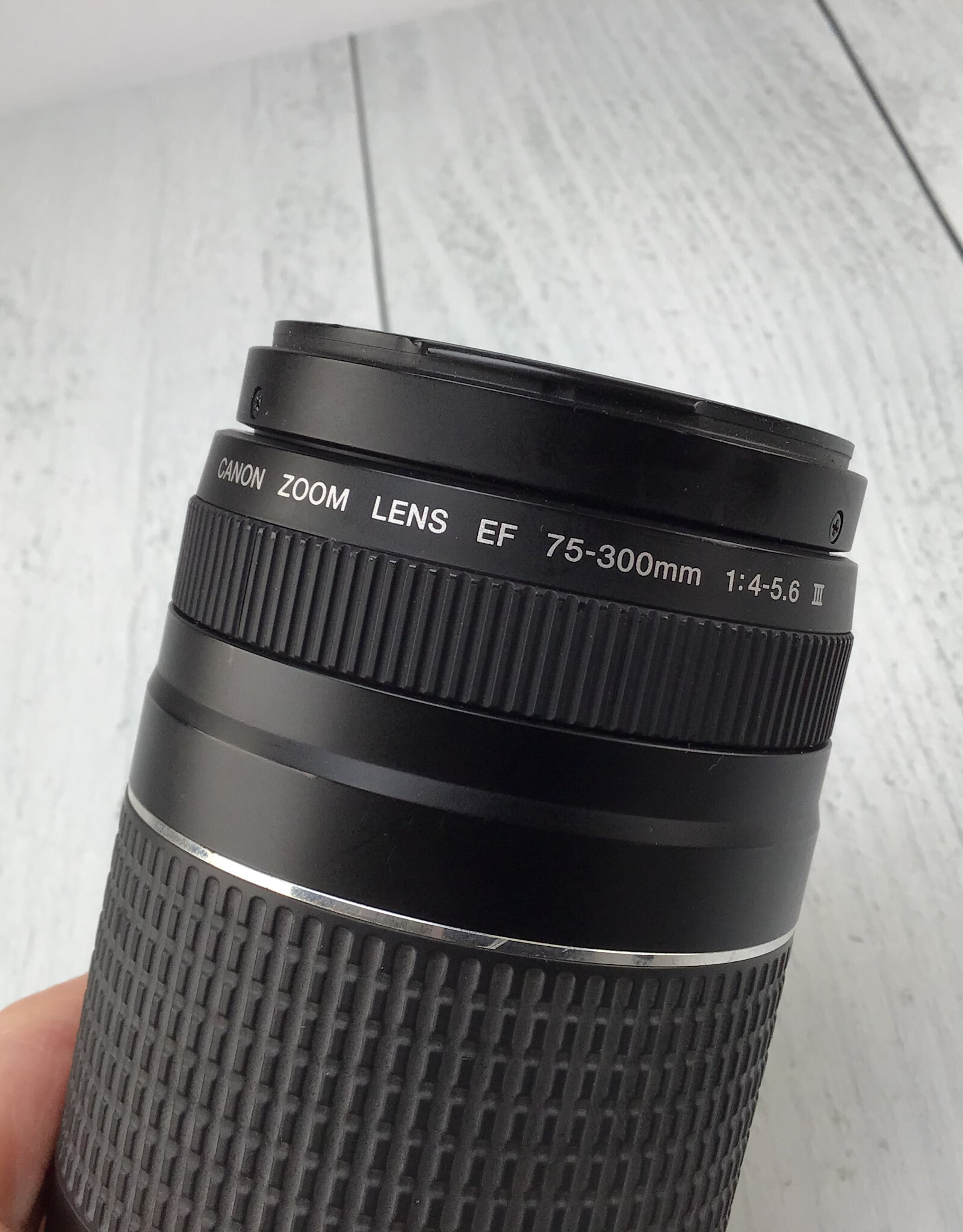 CANON Canon EF 75-300mm f4.5-5.6 III Lens Used Fair