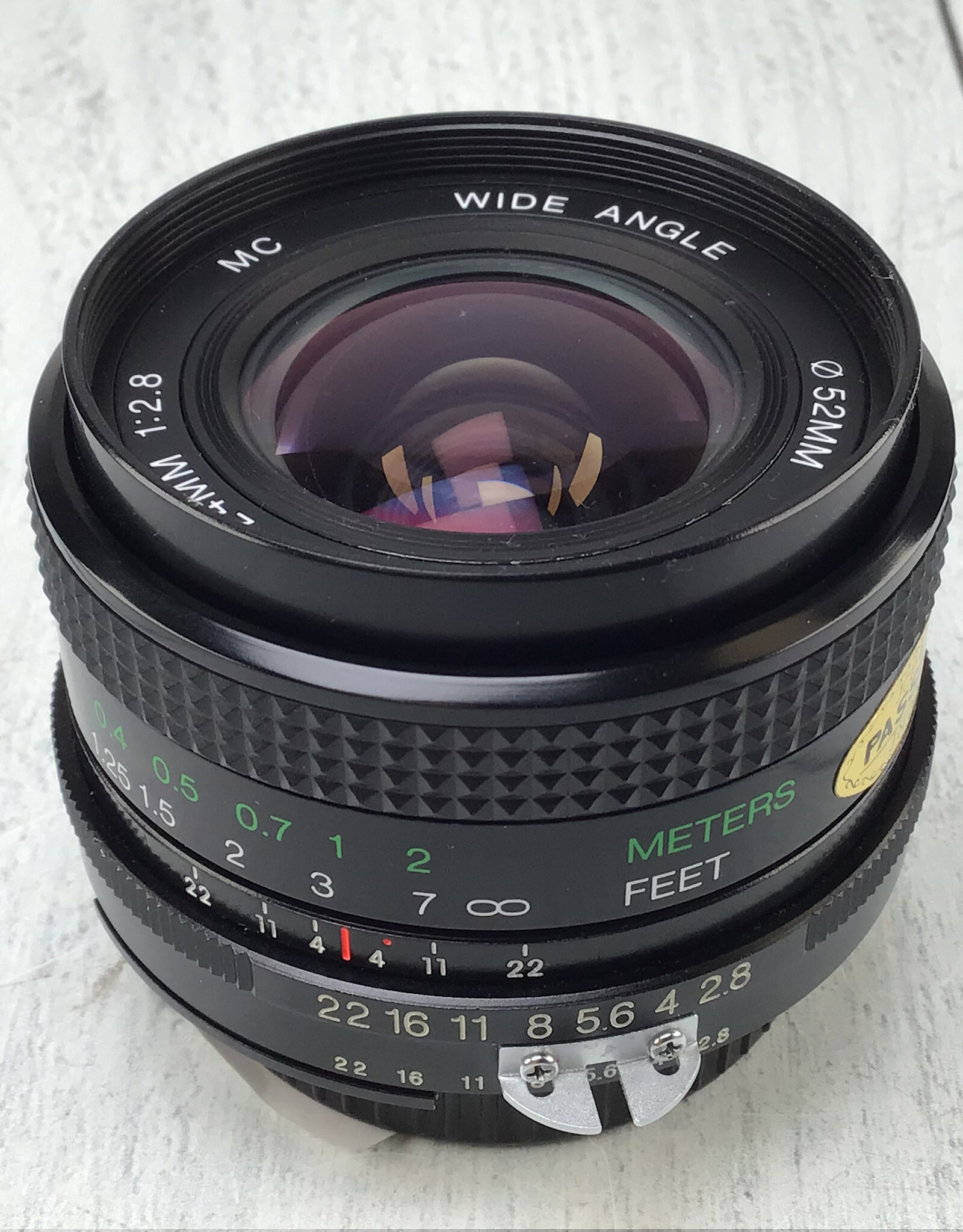 Vivitar Vivitar 24mm f2.8 Lens for Nikon AIS Used Good