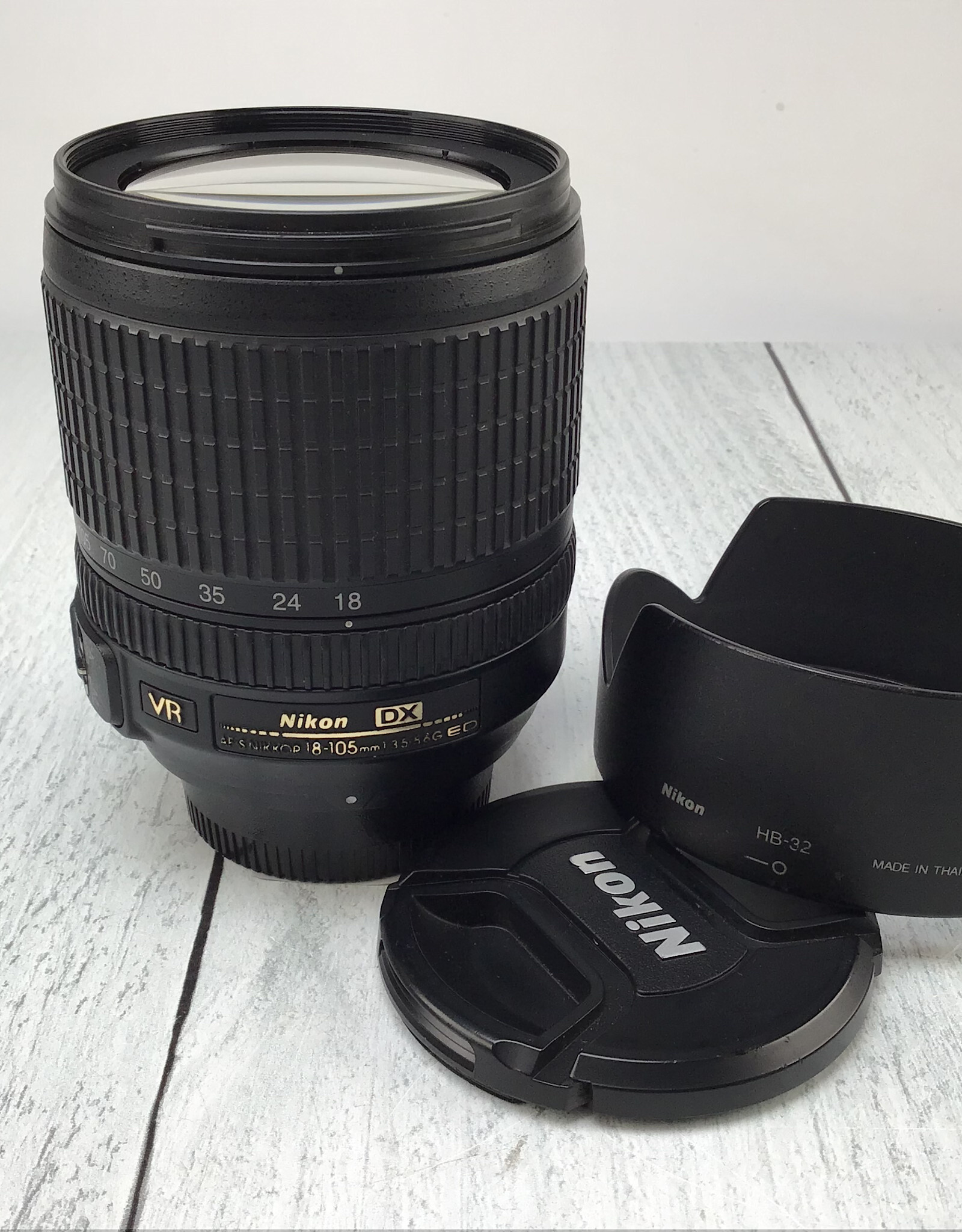 NIKON Nikon AF-S Nikkor 18-105mm f3.5-5.6G VR Lens Used Fair