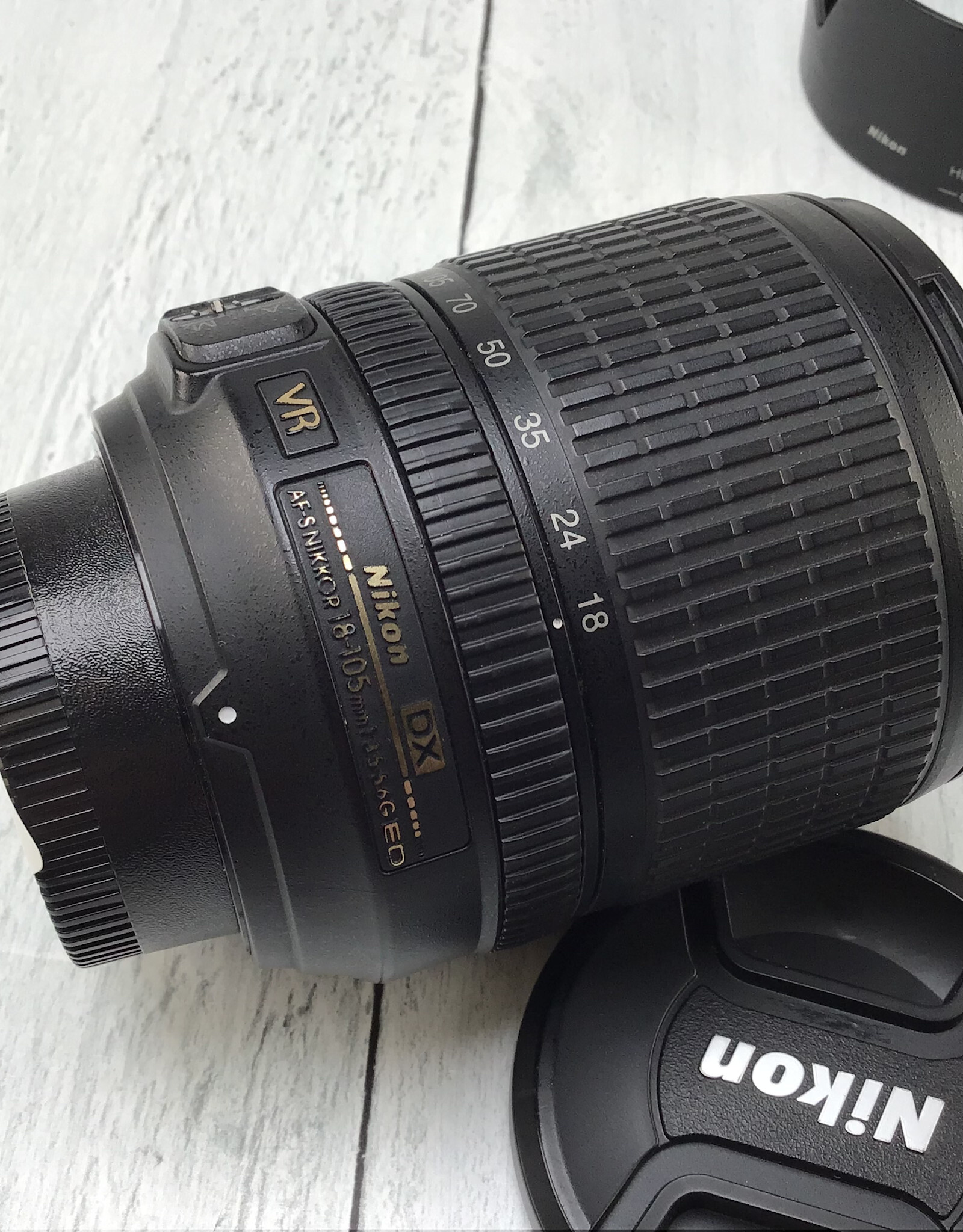 NIKON Nikon AF-S Nikkor 18-105mm f3.5-5.6G VR Lens Used Fair
