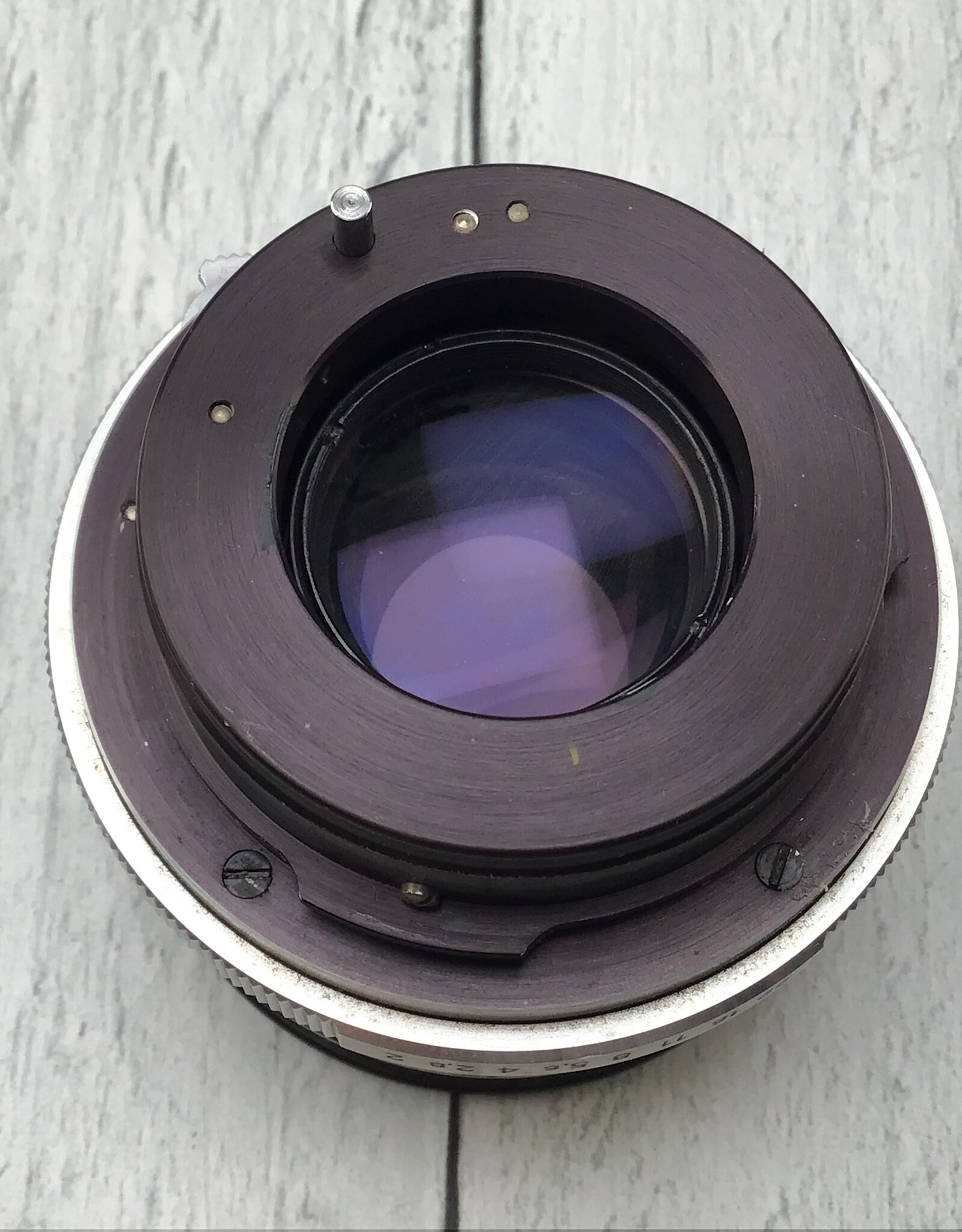 Praktika Carl Zeiss Jena Flexon 50mm  f2 Lens for Praktika Heavy Haze Used AS IS