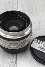 Praktika Carl Zeiss Jena Flexon 50mm  f2 Lens for Praktika Heavy Haze Used AS IS