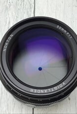 Voigtlander Voigtlander Nokton M 50mm f1 Lens Used Good