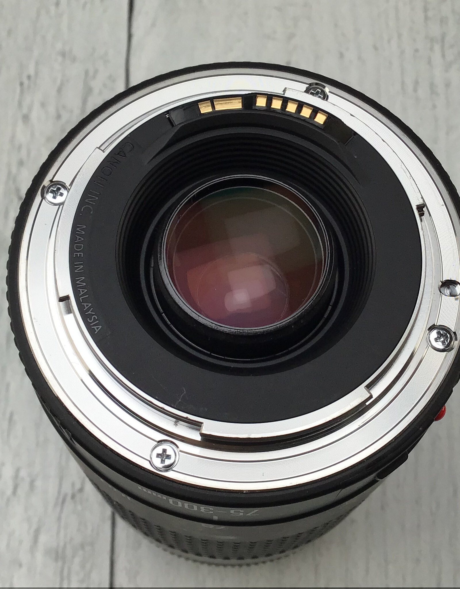 CANON Canon EF 75-300mm f4-5.6 III Lens Used Good