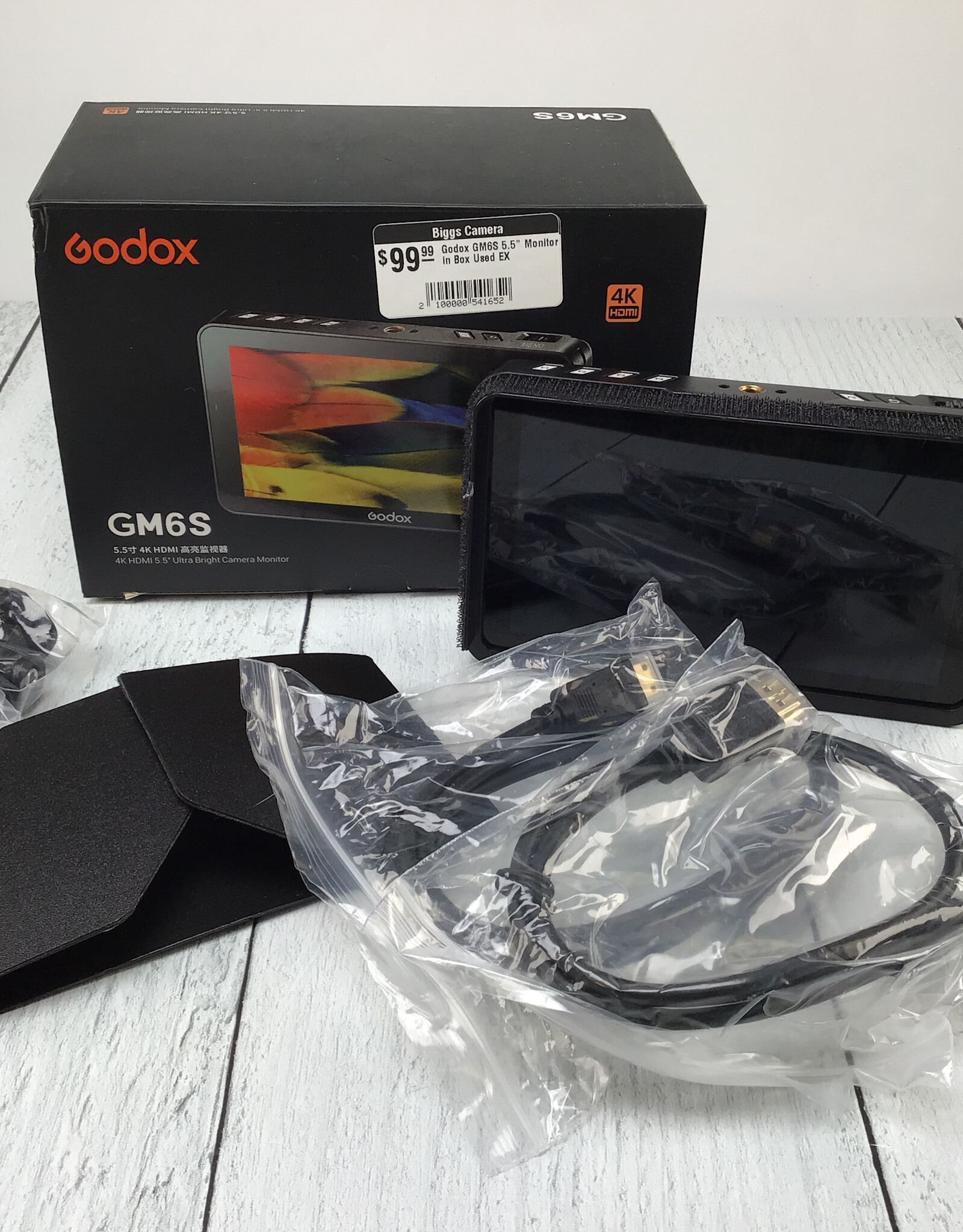 GODOX Godox GM6S 5.5" Monitor in Box Used EX