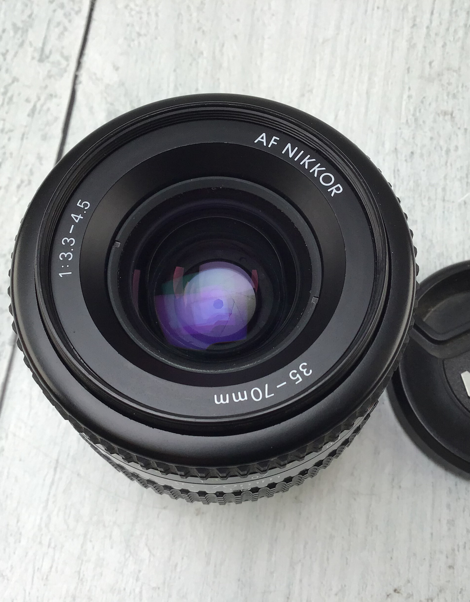 NIKON Nikon AF Nikkor 35-70mm f3.3-4.5 Lens Used Good