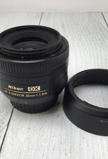 NIKON Nikon DX AF-S Nikkor 35mm f1.8 G Lens Used Fair
