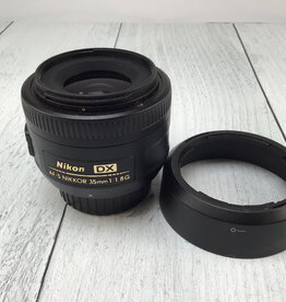 NIKON Nikon DX AF-S Nikkor 35mm f1.8 G Lens Used Fair