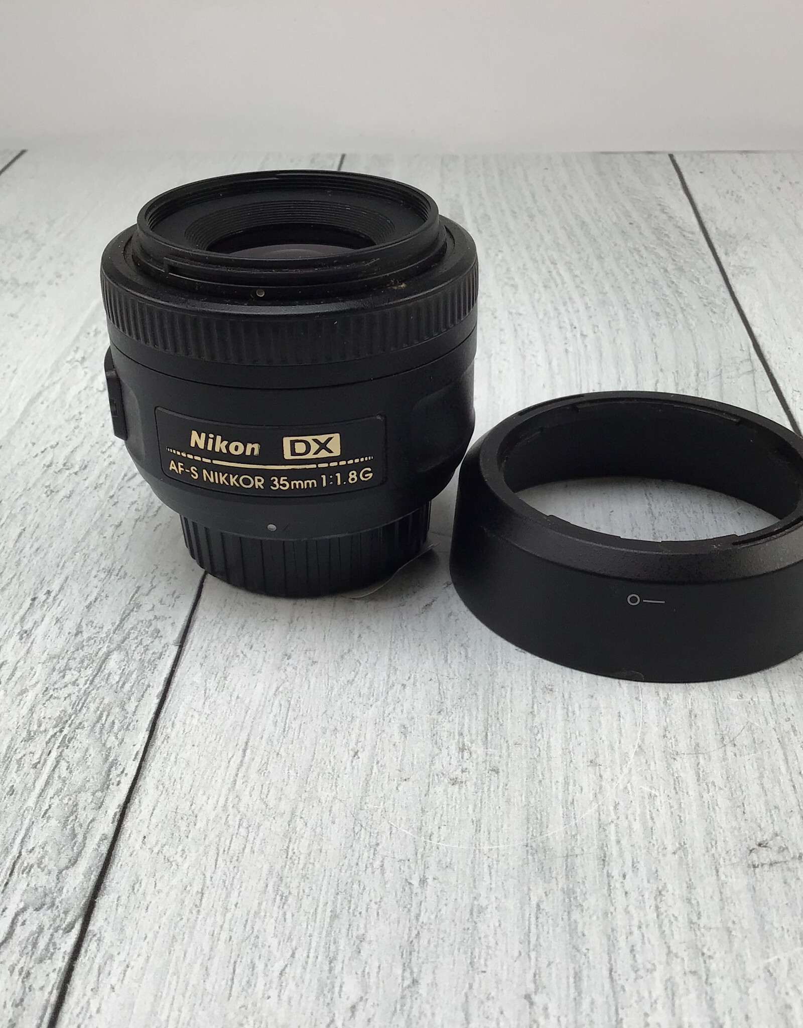 NIKON Nikon DX AF-S Nikkor 35mm f1.8 G Lens Used Fair
