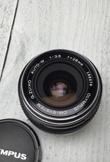 OLYMPUS Olympus Auto-W 28mm f3.5 Lens Used Good