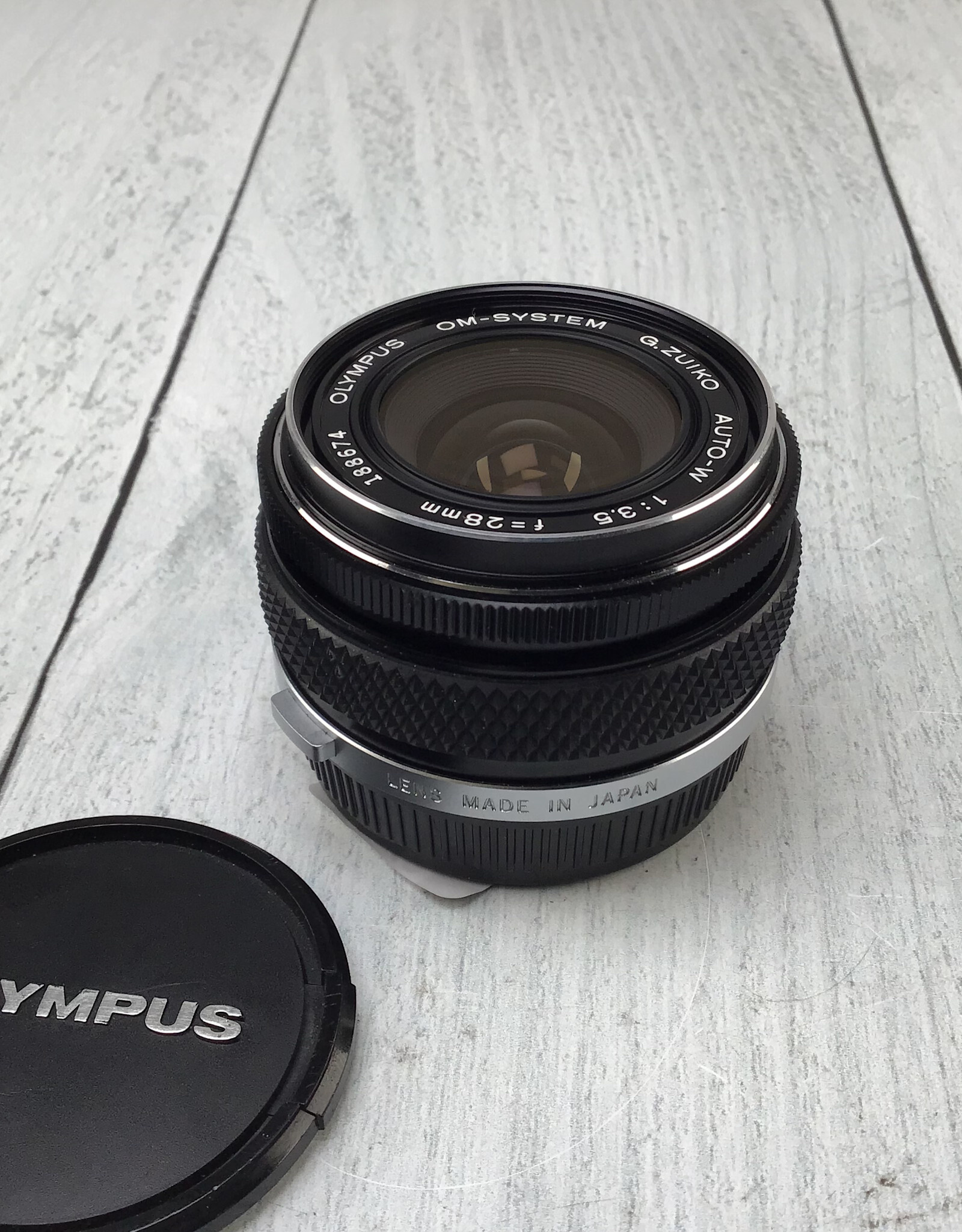 OLYMPUS Olympus Auto-W 28mm f3.5 Lens Used Good