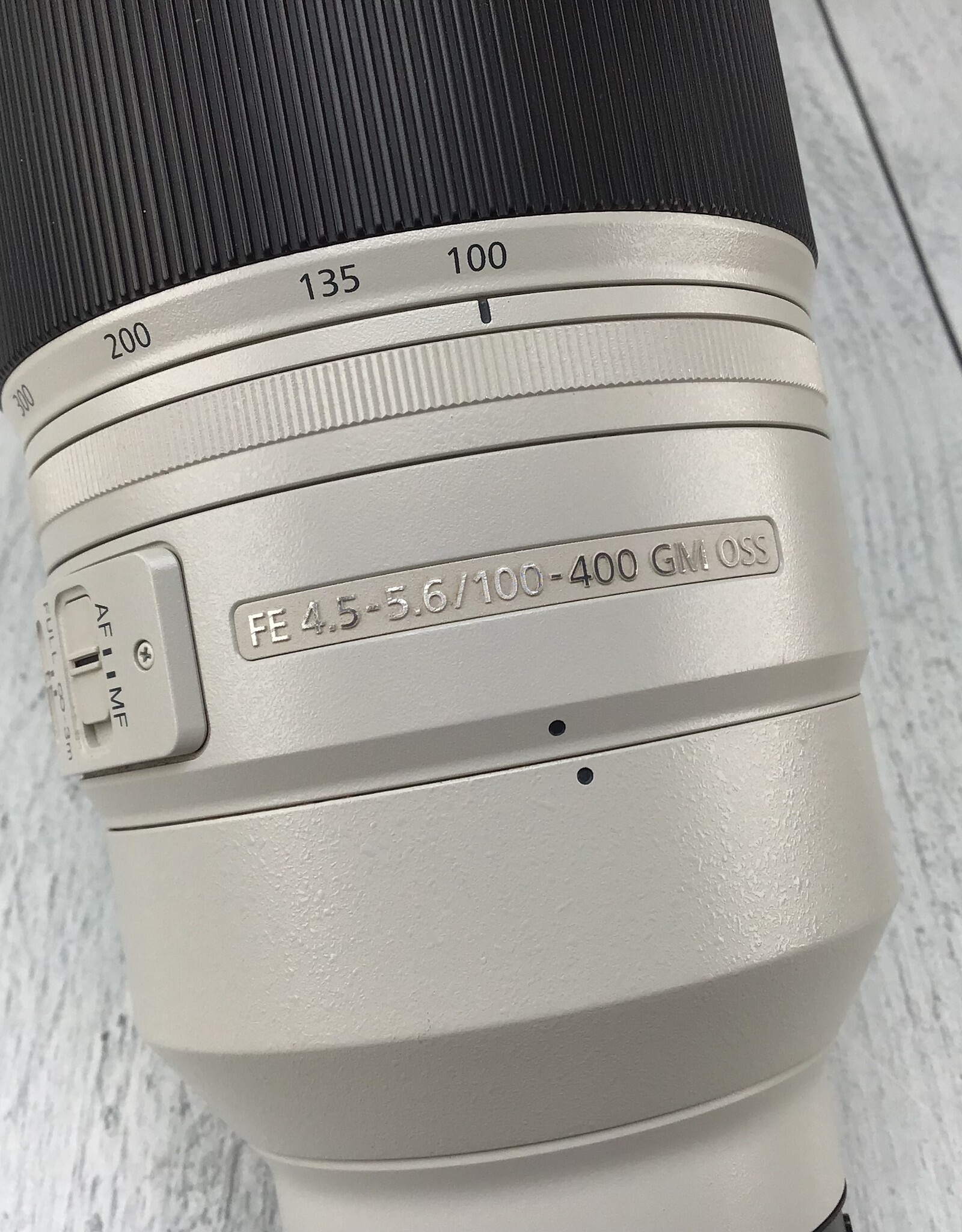 SONY Sony FE 100-400mm f4.5-5.6 GM OSS Lens Used Fair