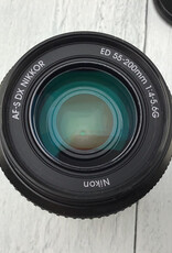 NIKON Nikon DX AF-S Nikkor 55-200mm f4-5.6 G Lens Used Good