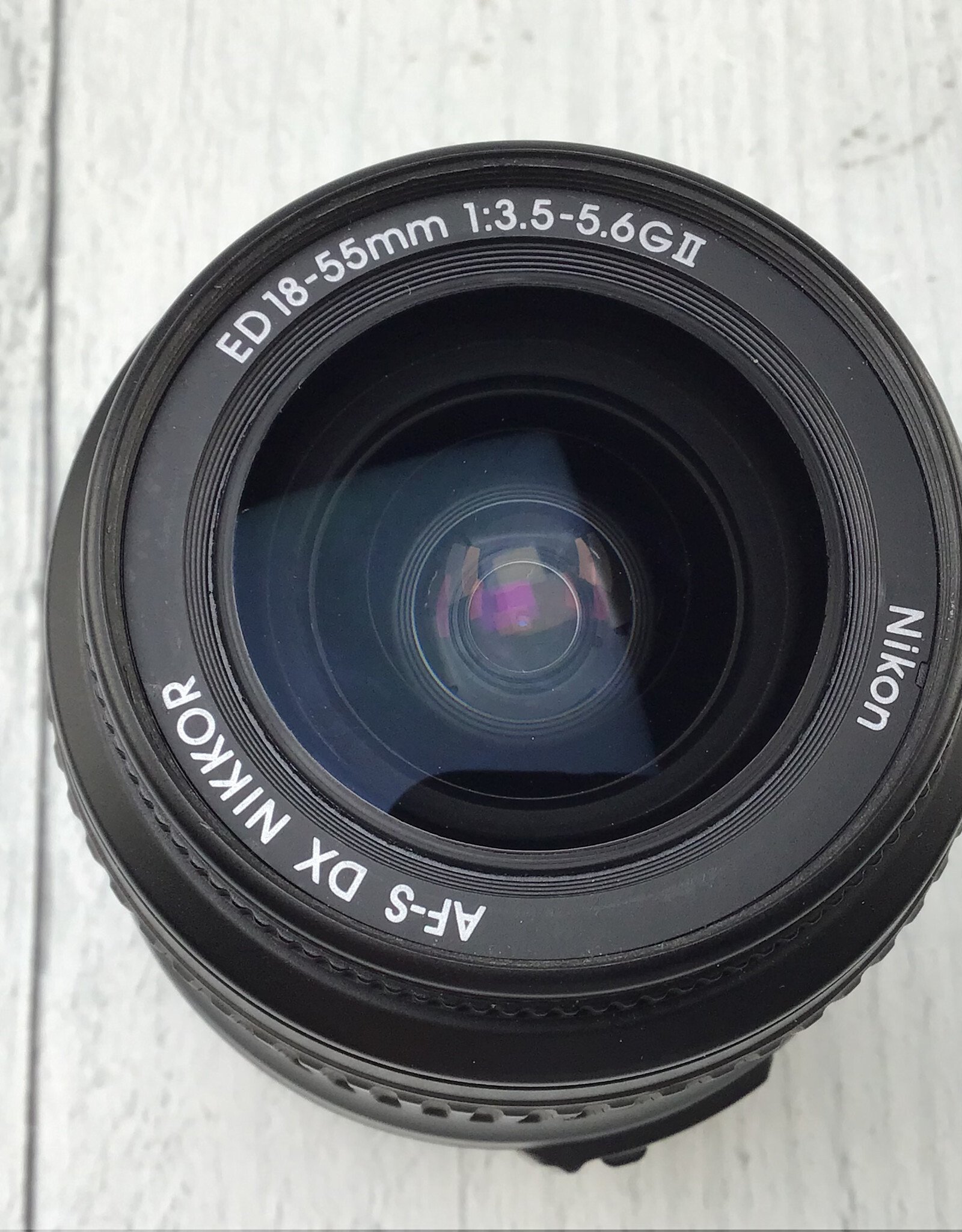 NIKON Nikon AF-S DX Nikkor 18-55mm f3.5-5.6 G II Lens Used Good