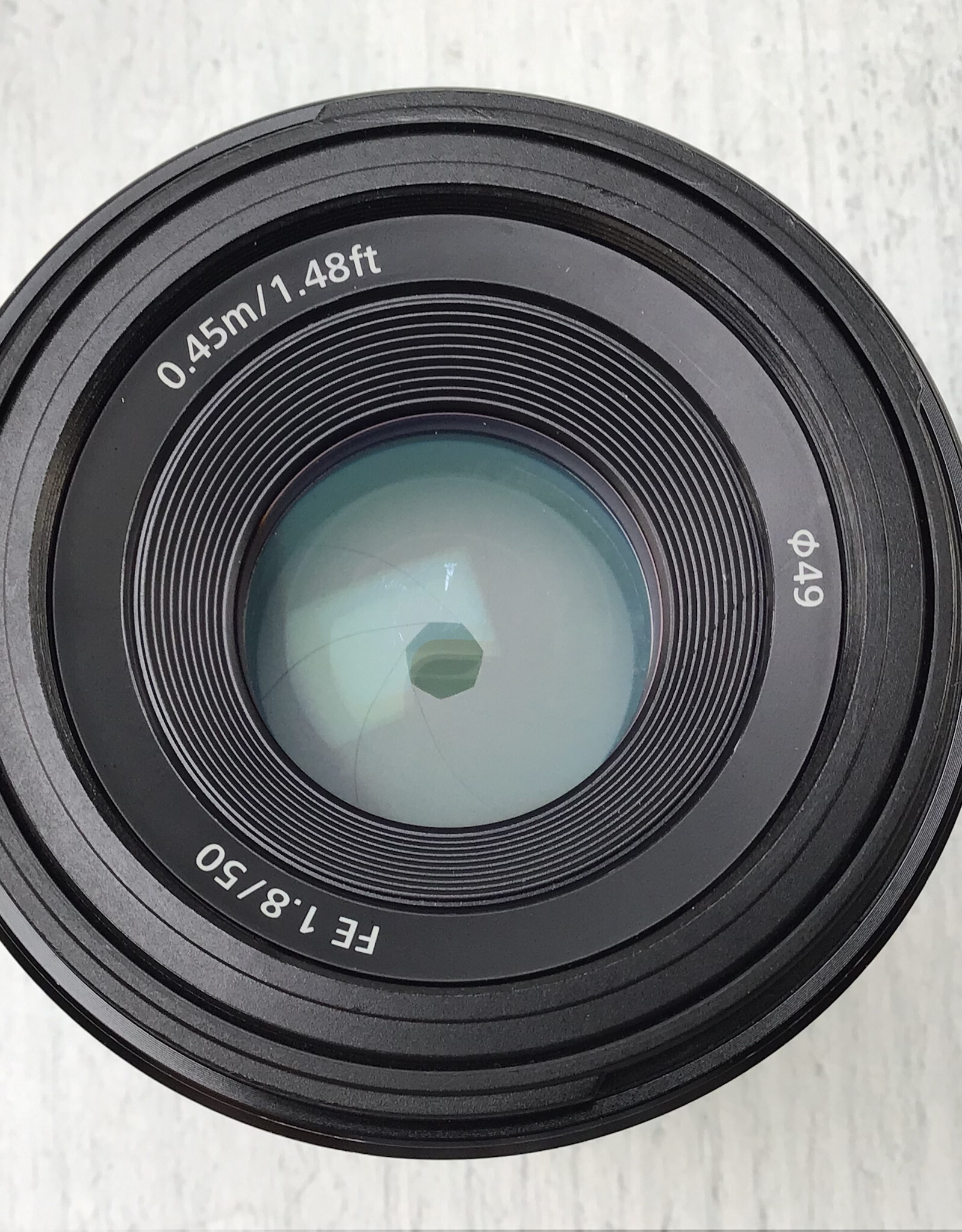 SONY Sony FE 50mm f1.8 Lens Used Fair
