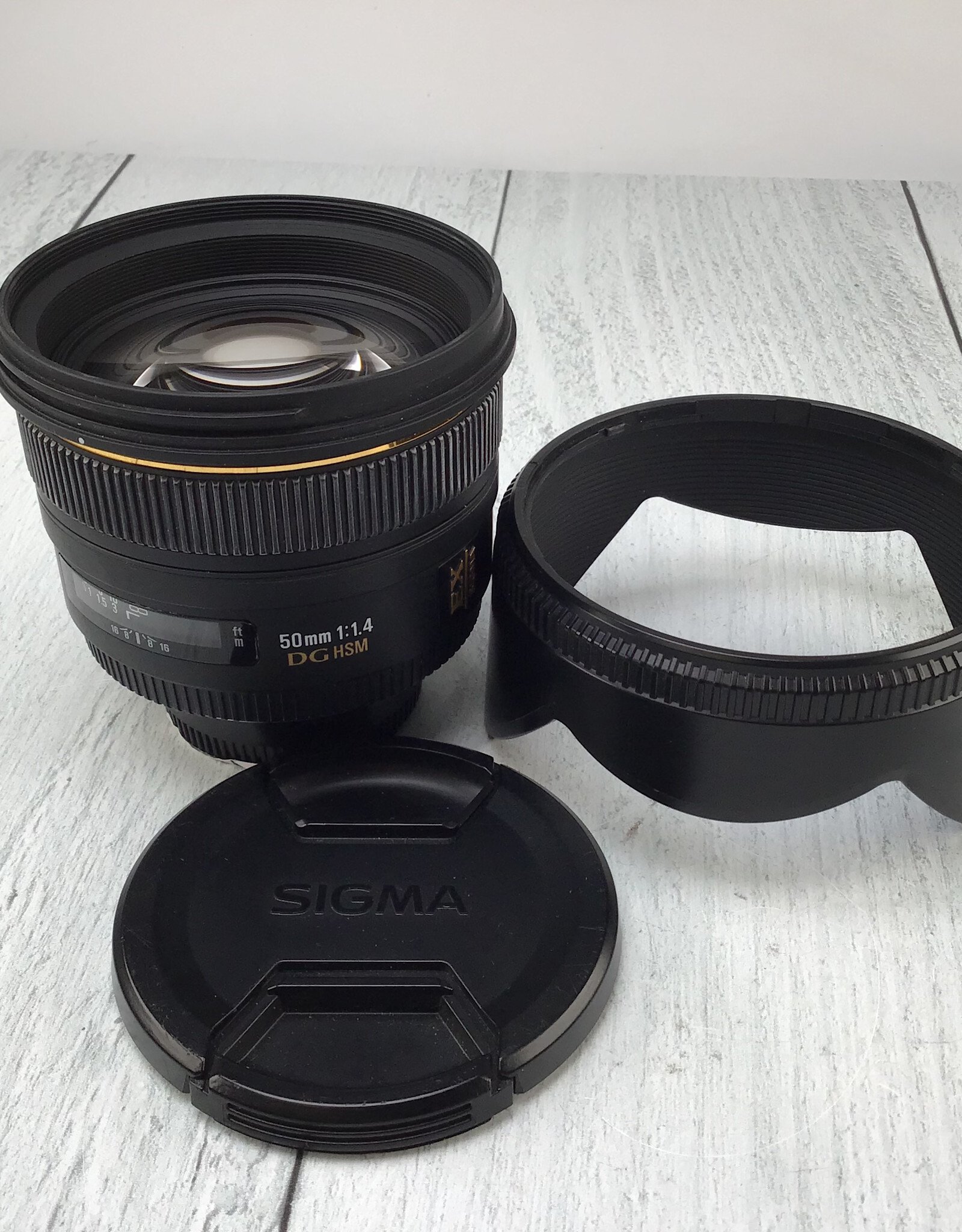 SIGMA Sigma EX 50mm f1.4 DG HSM Lens for Nikon Used Good