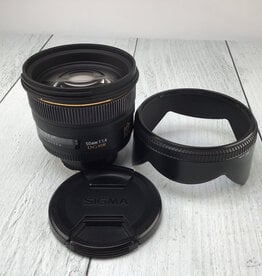 SIGMA Sigma EX 50mm f1.4 DG HSM Lens for Nikon Used Good