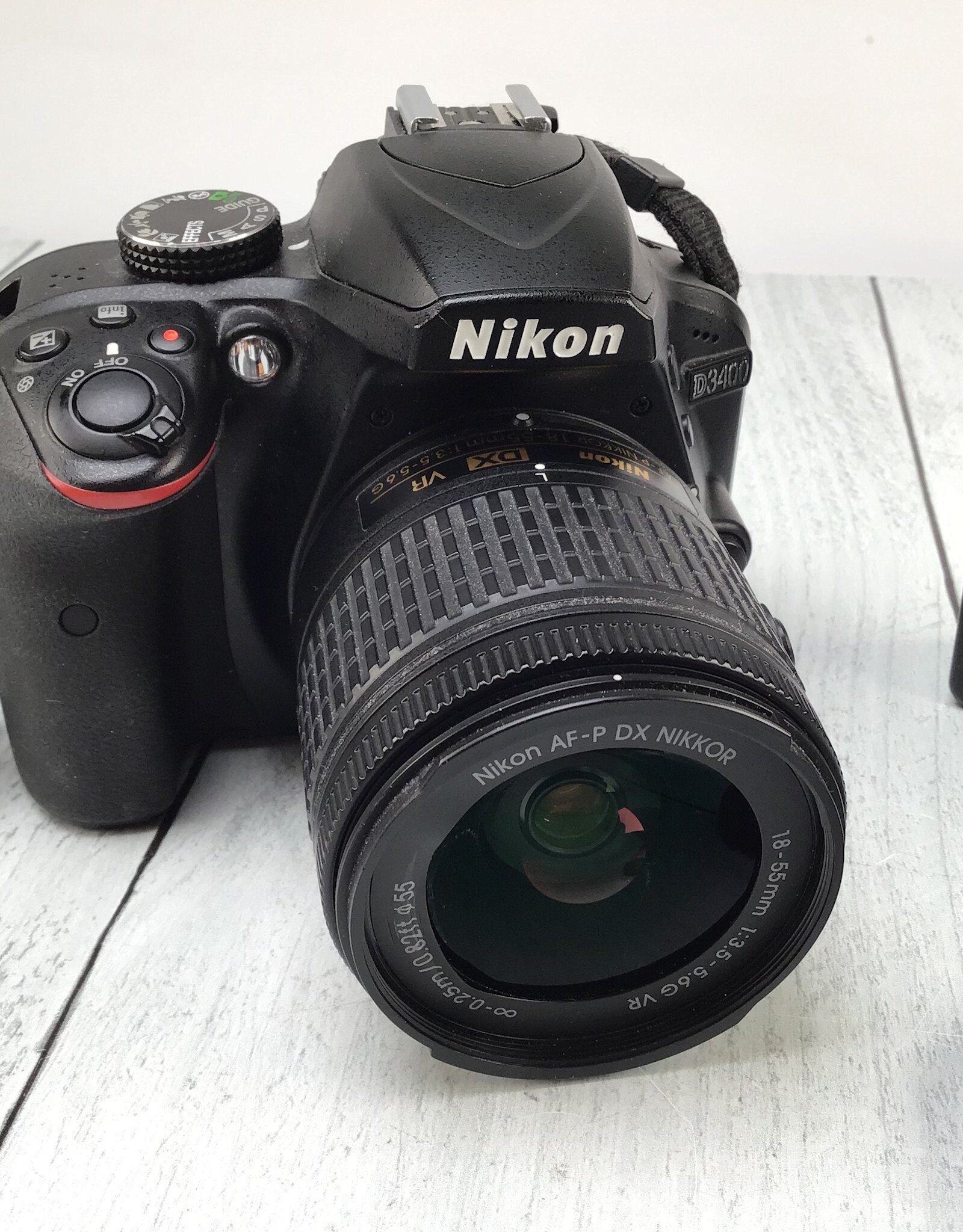 NIKON Nikon D3400 Camera w/ AF-P 18-55mm VR Used Good