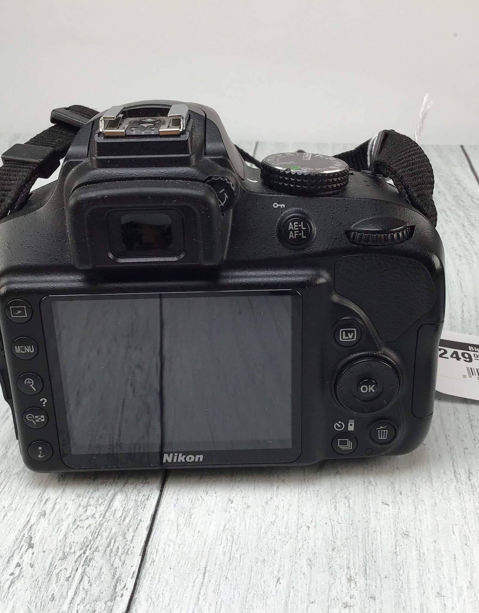 NIKON Nikon D3400 Camera w/ AF-P 18-55mm VR Used Good