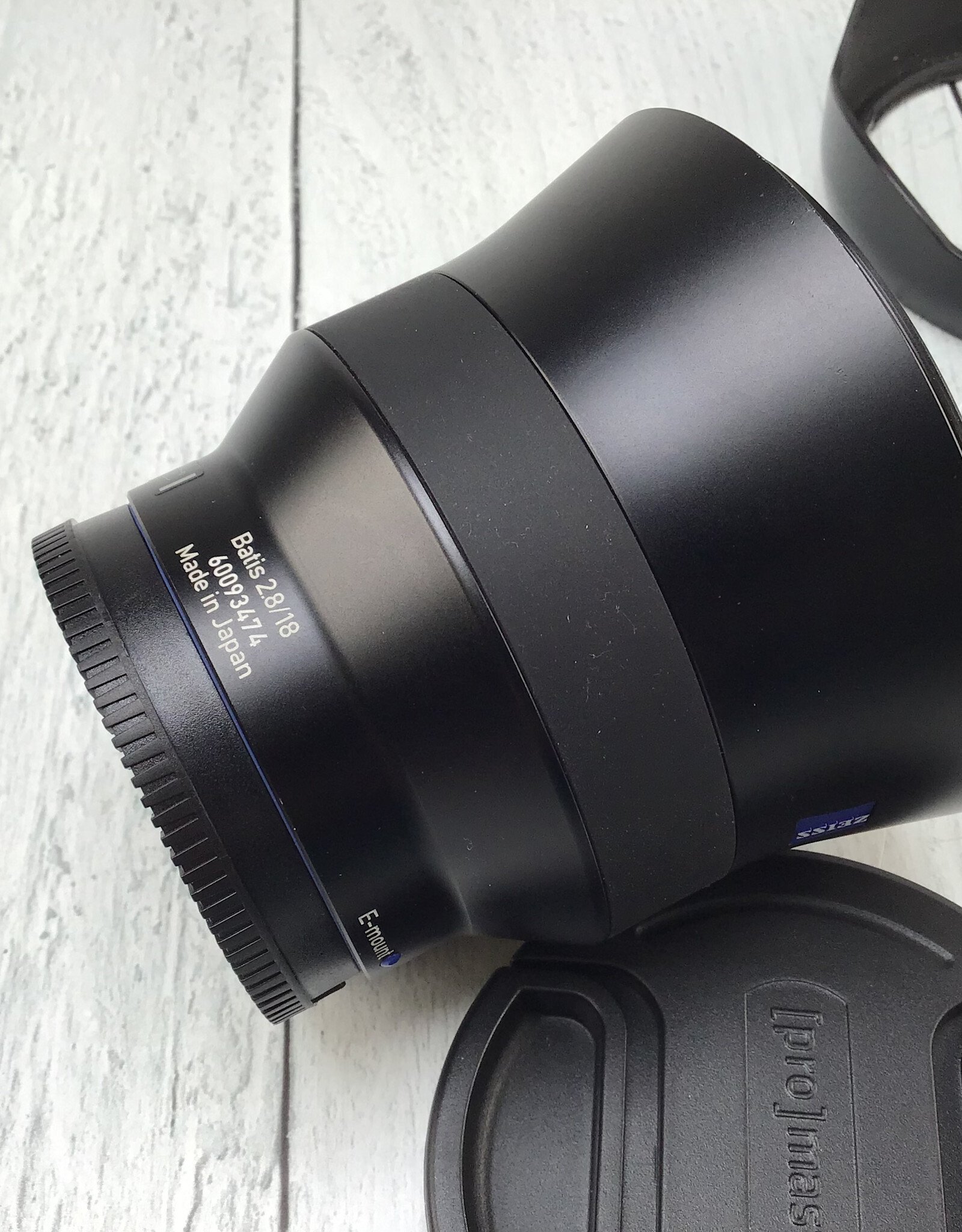 SONY Zeiss Batis 18mm f2.8 Lens for Sony FE Used Good