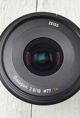 SONY Zeiss Batis 18mm f2.8 Lens for Sony FE Used Good