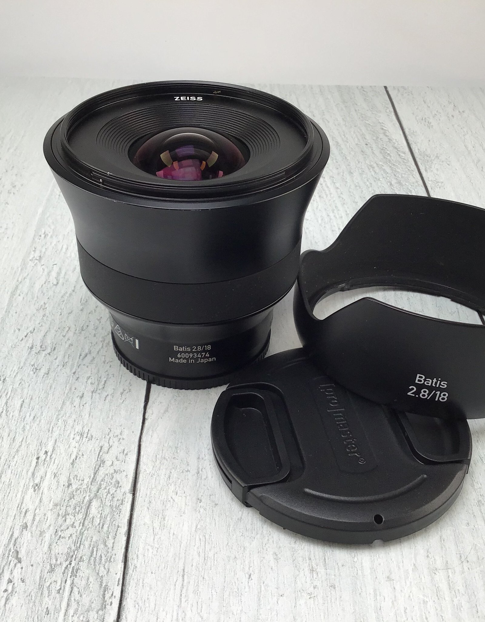 SONY Zeiss Batis 18mm f2.8 Lens for Sony FE Used Good