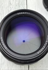 Leica Voigtlander Nokton 50mm f1.1 Lens for Leica M Mount Used Good