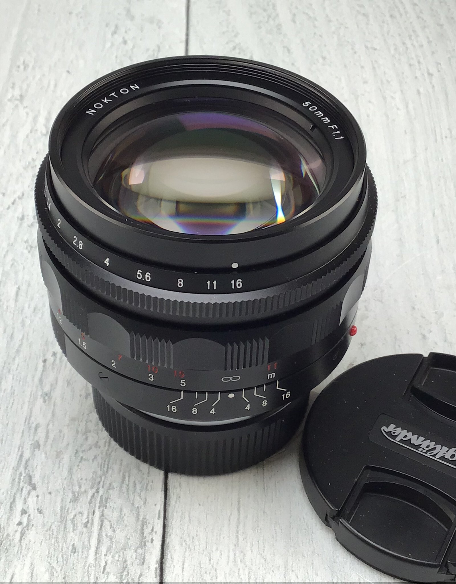 Leica Voigtlander Nokton 50mm f1.1 Lens for Leica M Mount Used Good