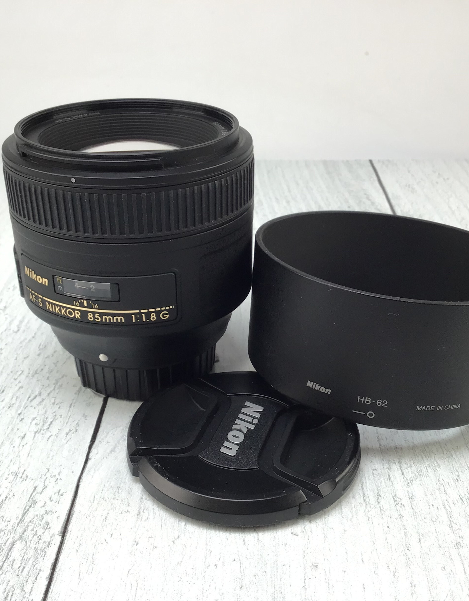 NIKON Nikon AF-S Nikkor 85mm f1.8 G Lens Used Good