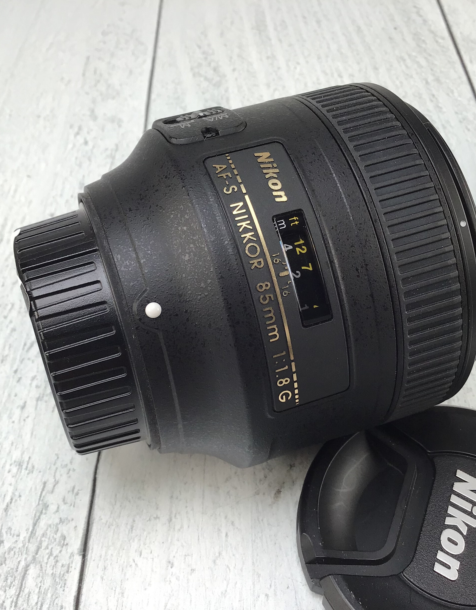 NIKON Nikon AF-S Nikkor 85mm f1.8 G Lens Used Good