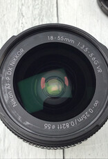 NIKON Nikon AF-P 18-55mm f3.5-5.6 G VR Lens Used Good