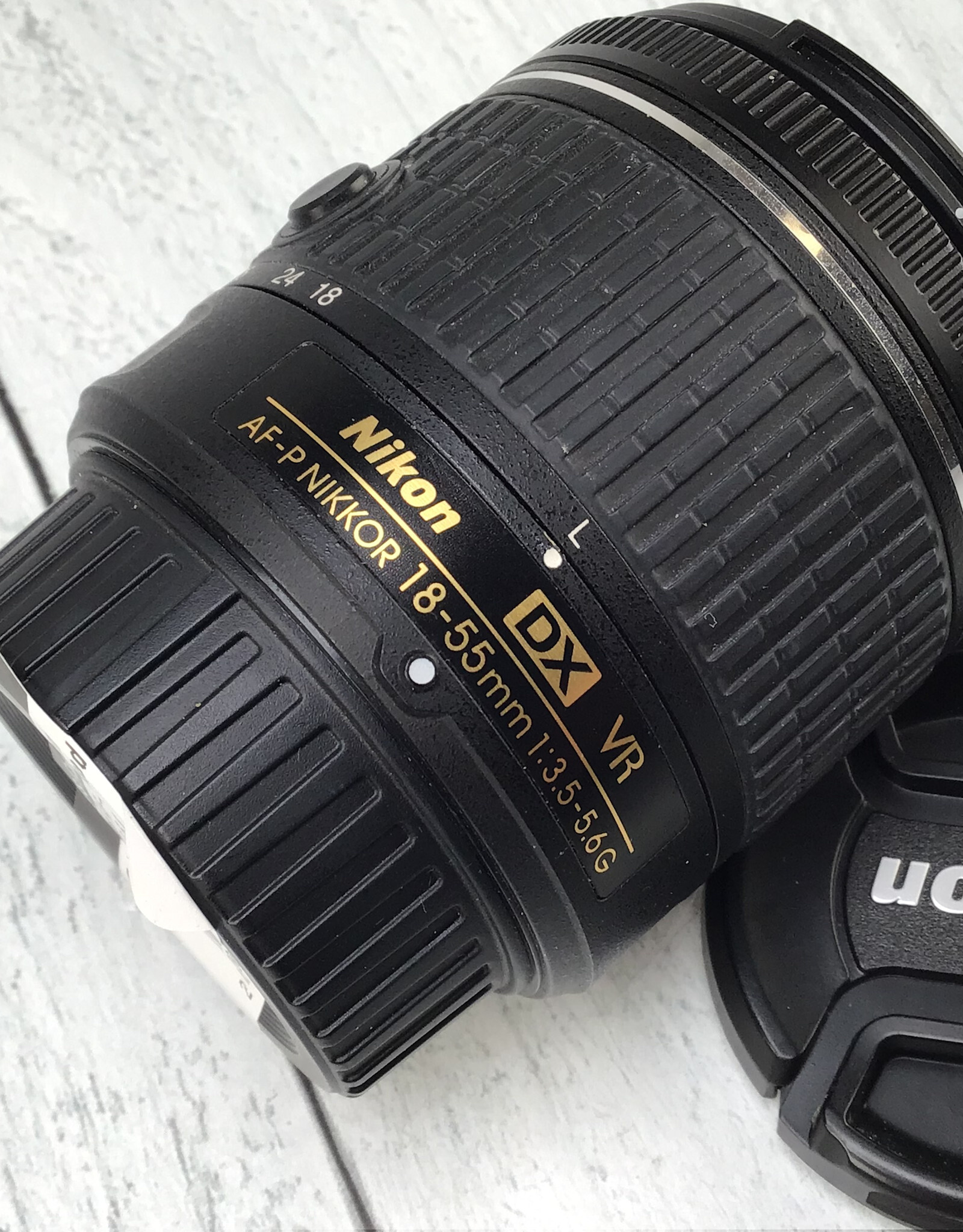 NIKON Nikon AF-P 18-55mm f3.5-5.6 G VR Lens Used Good