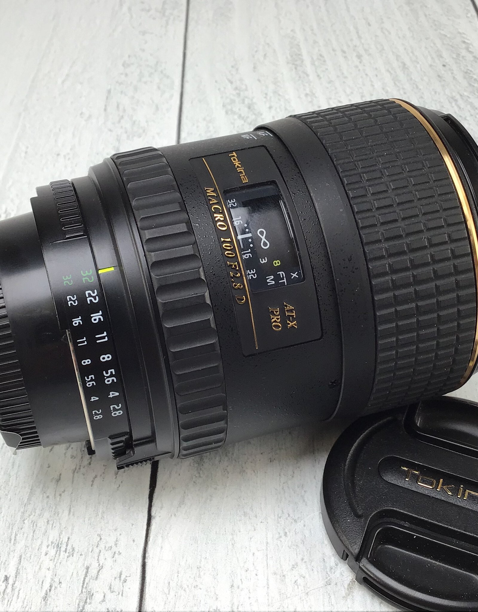 Tokina Tokina AT-X Pro 100mm f2.8 D Macro Lens for Nikon Used Good