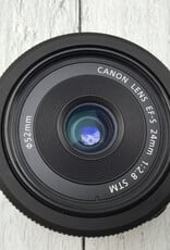 CANON Canon EFS 24mm f2.8 STM Lens Used Good
