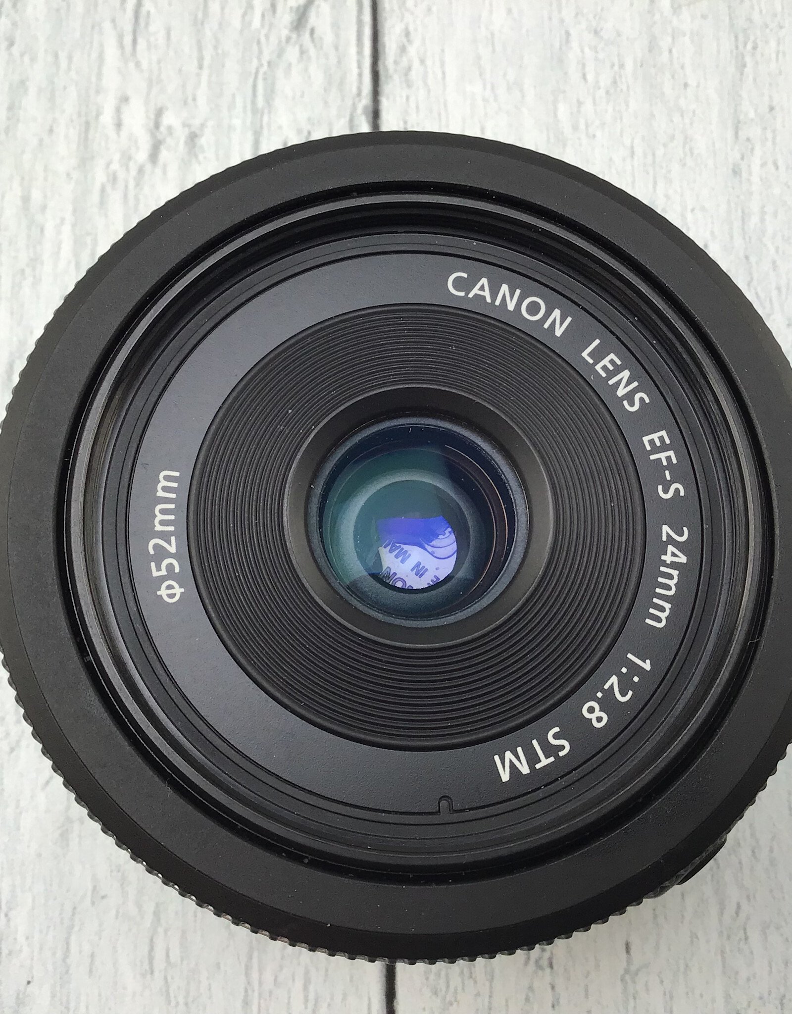 CANON Canon EFS 24mm f2.8 STM Lens Used Good