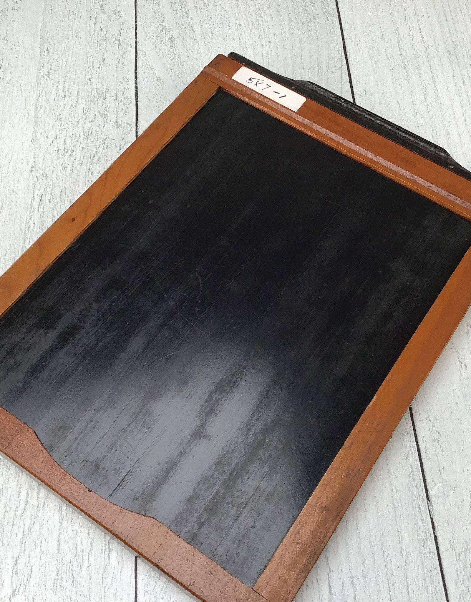 Premo 6..5x8.5 Plate Holder w/ Kodak 5x7 Film Adapters Used Fair