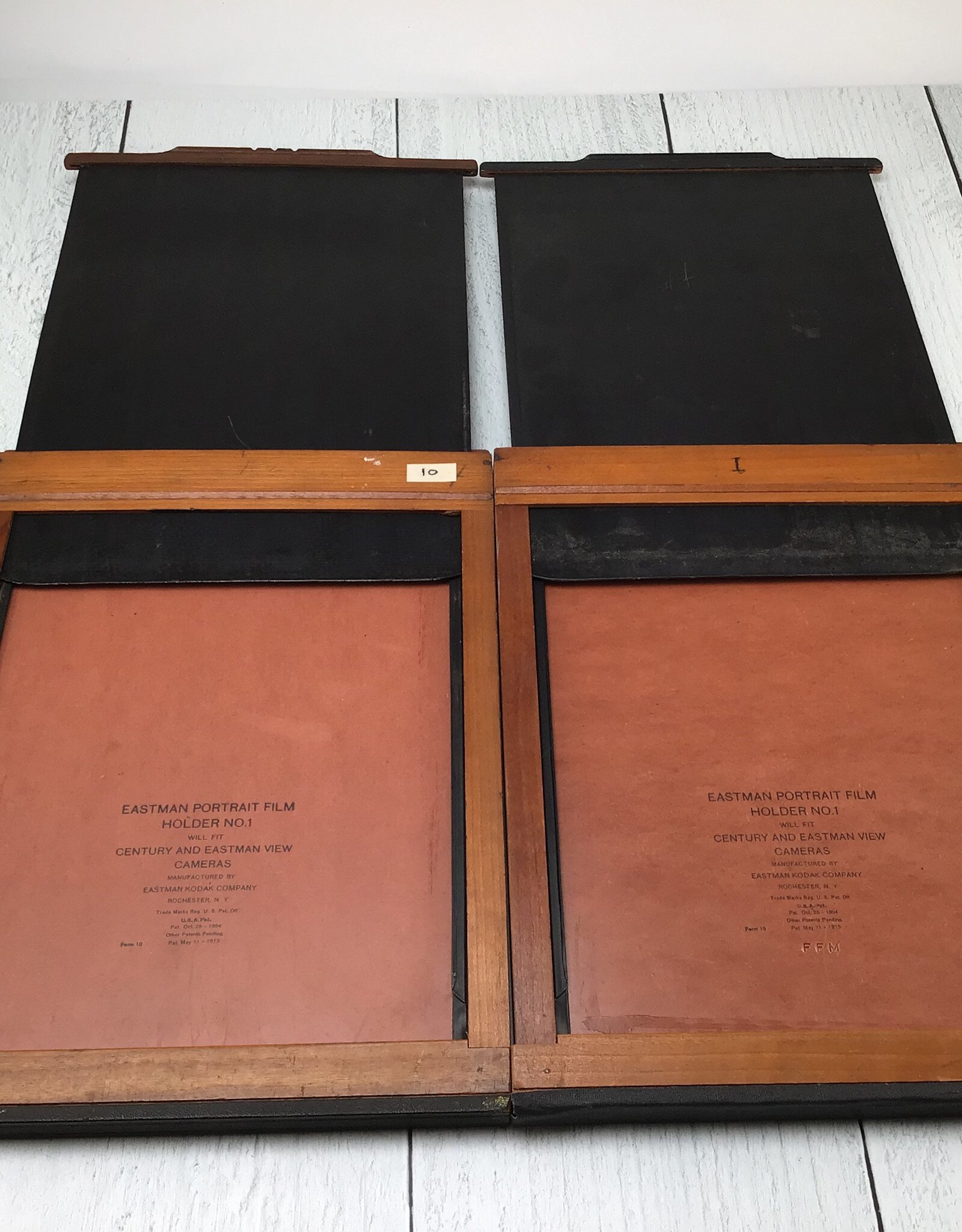 Eastman Eastman Portrait Film Holder No. 1 6.5x8.5 Set of 4 Used Fair