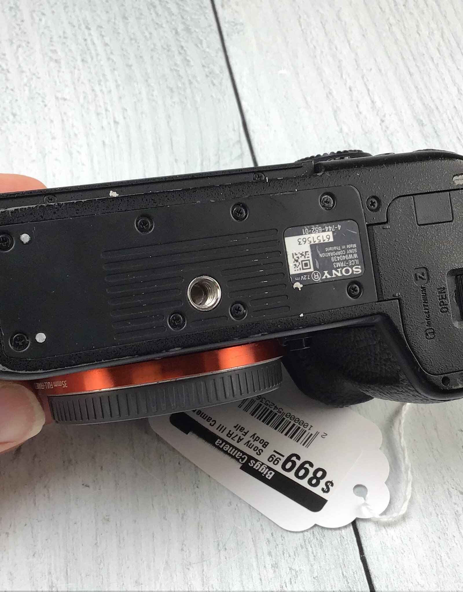 SONY Sony A7R III Camera Body Shutter Count 28367 Used Fair