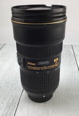NIKON Nikon AF-S Nikkor 24-70mm f2.8E VR Lens Broken Filter Thread Used BGN