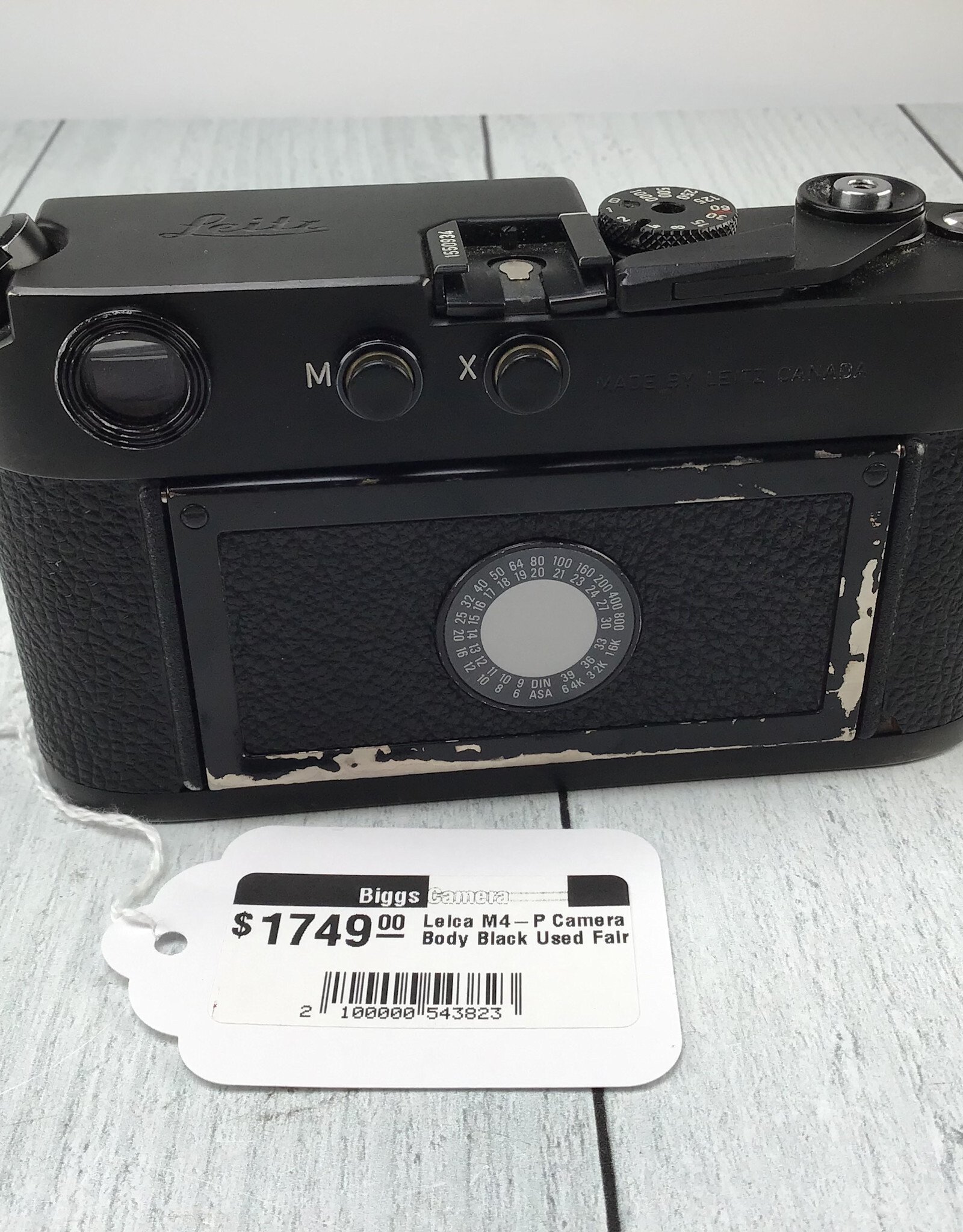 Leica Leica M4-P Camera Body Black Used Fair