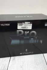 Viltrox Viltrox Pro AF 27mm f1.2 Lens for Sony FE in Box Used Good